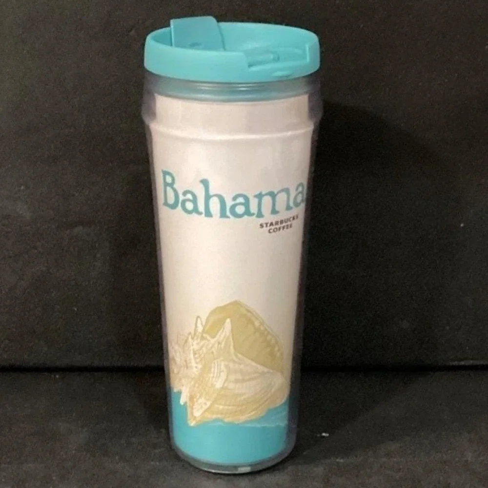 Starbucks Global Icon Series Bahama Tumbler, Vintage 12 Oz Travel Mug, Drinkware